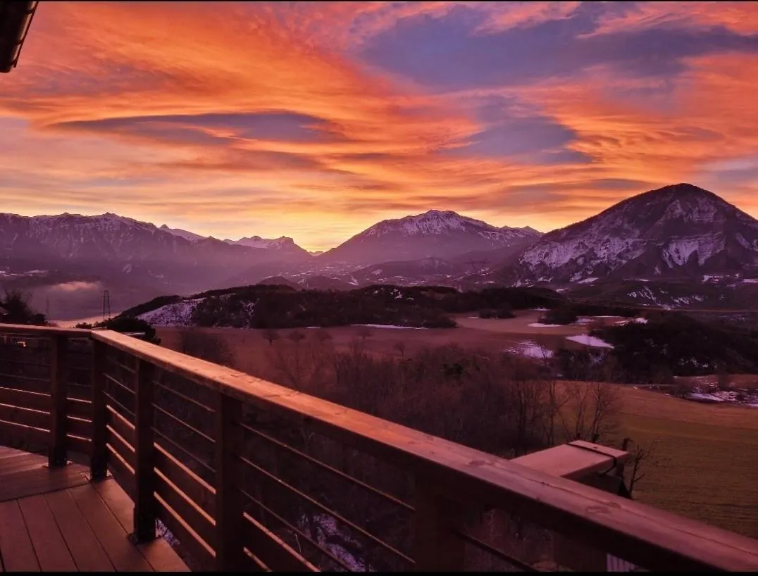 Maison La Valdiane Vue Lac Et Montagne Rousset  Villa Rousset (Hautes-Alpes)