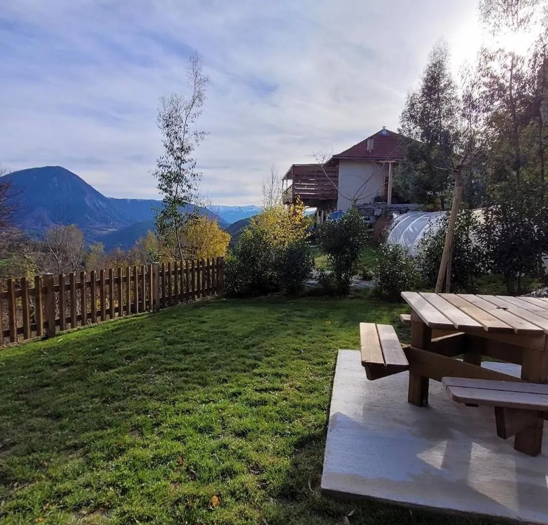 Maison La Valdiane Vue Lac Et Montagne Rousset  0*, Rousset (Hautes-Alpes) France